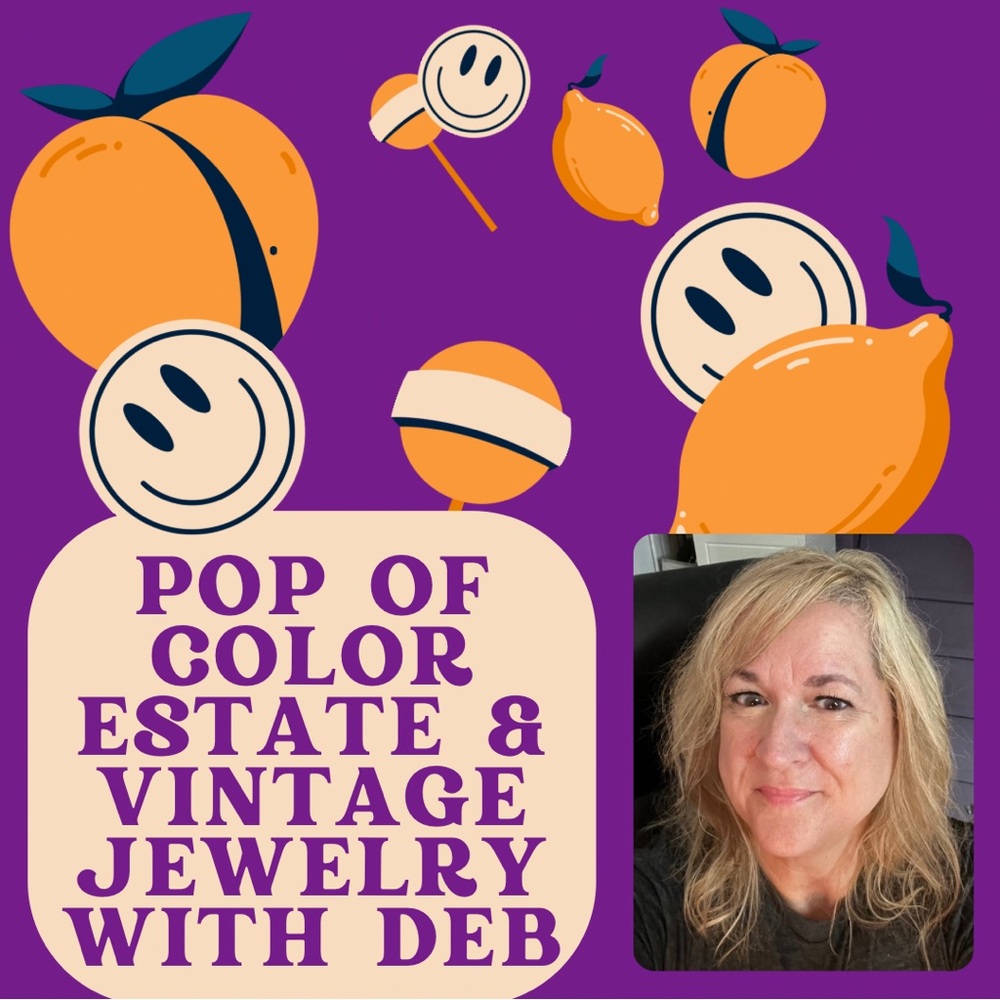 Poshmark Show-Pop of Color Jewelry Vintage & Now
